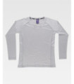Maglietta elastica da donna a maniche lunghe B0069 WORKTEAM