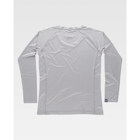 Damen Langarm-Elastikshirt B0069 WORKTEAM