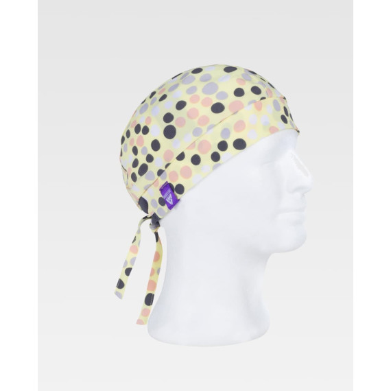 Bandana estampada e cordões na nuca M851 WORKTEAM