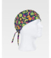Bandana for services with fruit print M854 | Ideal Services WORKTEAM