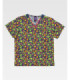 Casaca Sanitaria Unisex Estampado Frutas WORTEAM B9854 | Tejido Elástico