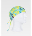 Elastic fabric bandana with print for M858 WORKTEAM services.