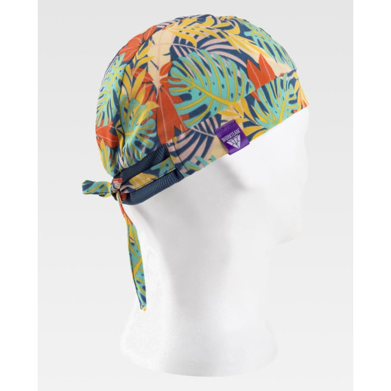 Tropical print protective bandana M859 WORKTEAM