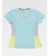 Giacca aderente da donna, manica corta con tessuto elastico B6951 |Servizi Workteam