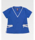 Ladies' jacket with a V-neck, combined colors B6952 WORKTEAM | Ideal Services