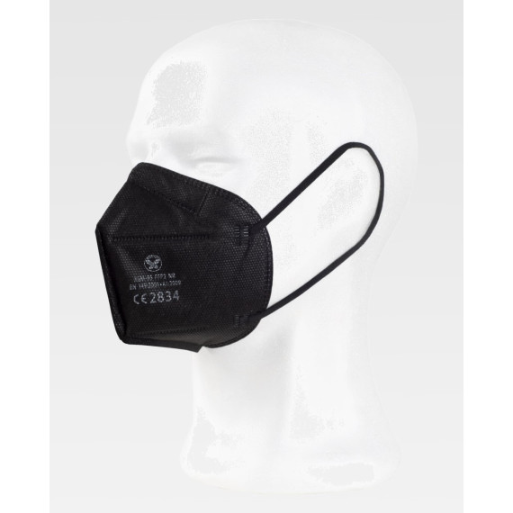 Masque de protection FFP2 jetable, 5 couches MSK9055 WORKTEAM