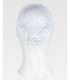 Gorro estilo militar branco, ideal para alimentação M615 WORKTEAM