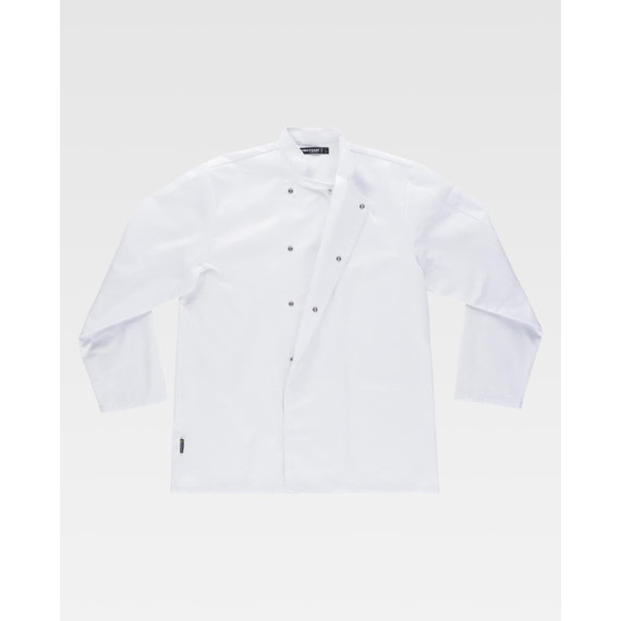 Basic unisex long sleeve kitchen jacket B5902