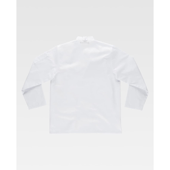 Basic unisex long sleeve kitchen jacket B5902