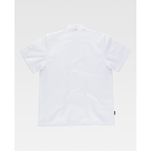 Basic unisex short sleeve kitchen jacket B5901