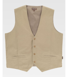 Men's Vest Workteam B9038 Canvas Fabric