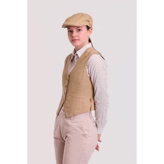 Béret anglais en tissu canvas avec ajustement latéral M675 WORKTEAM
