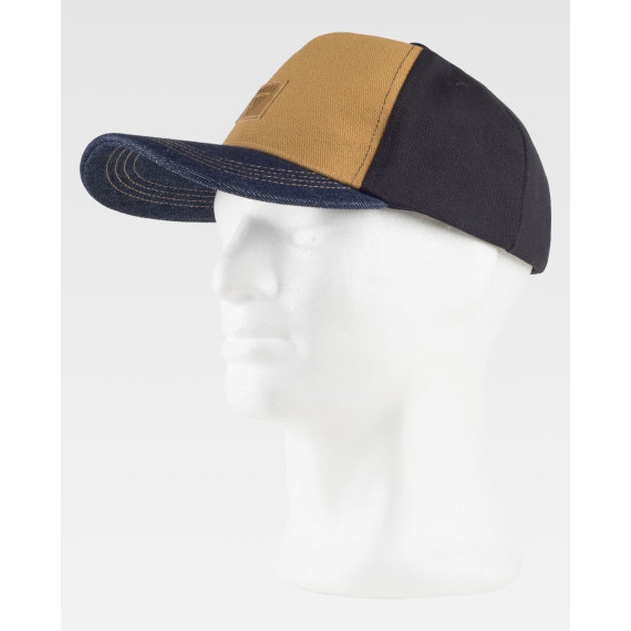 Gorra Combinata Workteam WFA940 Canvas e Jeans