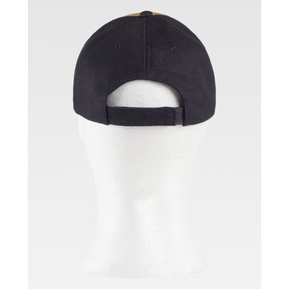 Combined Cap Workteam WFA940 Canvas and Denim