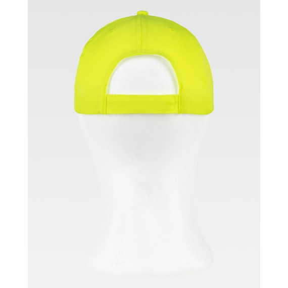 Cappello combinato con alta visibilità con regolazione posteriore WFA907 WORKTEAM