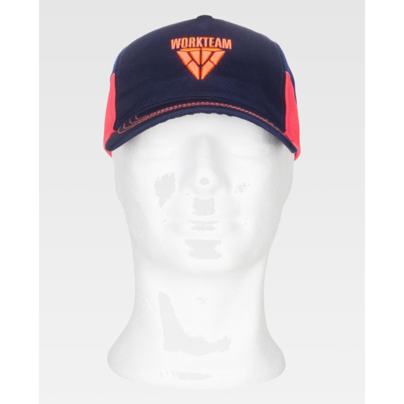 Gorra Tricolor Workteam WFA941 Canvas