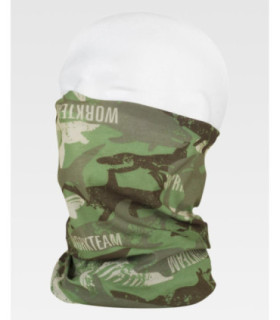 Fular multifunción de punto con estampado WFA107 WORKTEAM