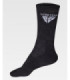 Calcetines con elástico anatómico, color negro WFA024 (Pack de 3 pares)  WORKTEAM
