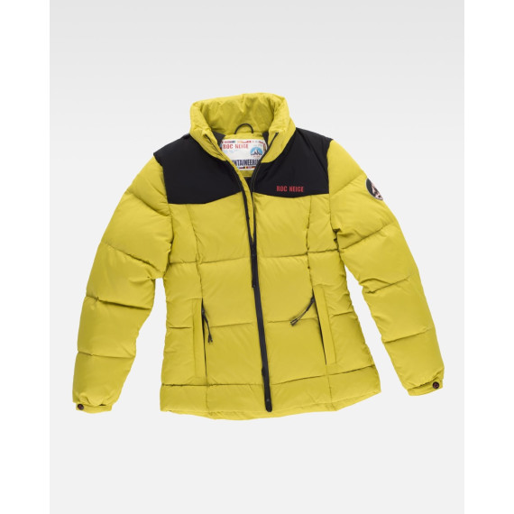 Parka combinée SÄLW pour femme avec plumes recyclées 80:20 qui assure la régulation de la chaleur corporelle. 12103203