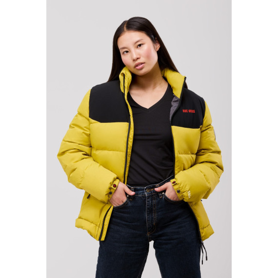 Parka combinée SÄLW pour femme avec plumes recyclées 80:20 qui assure la régulation de la chaleur corporelle. 12103203