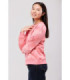Sweatshirt TÎRA feminina de gola redonda com estampado Tie Dye. 12109201