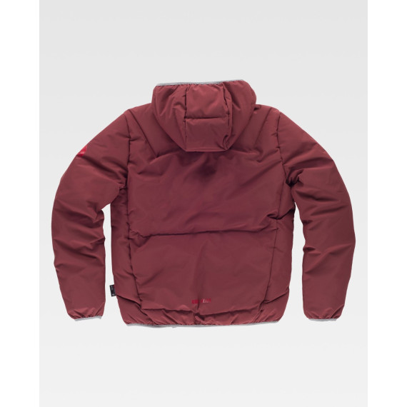 Parka acolchoada GÏLLDUM com capuz e finas costuras decorativas. 12103102