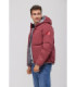 Parka matelassée GÏLLDUM avec capuche et fines coutures décoratives. 12103102