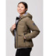 Parka acolchoada GÏLLD de mulher, com capuz e finas costuras decorativas. 12103202
