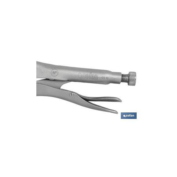 Pliers with jaws in pivoting and non-pivoting C, COFAN.