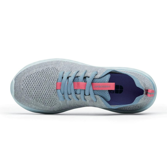 Calçado desportivo leve para mulher entressola de espuma Featherlight EVERLIGHT GRAY/BLUE/CORAL SHOES FOR CREWS