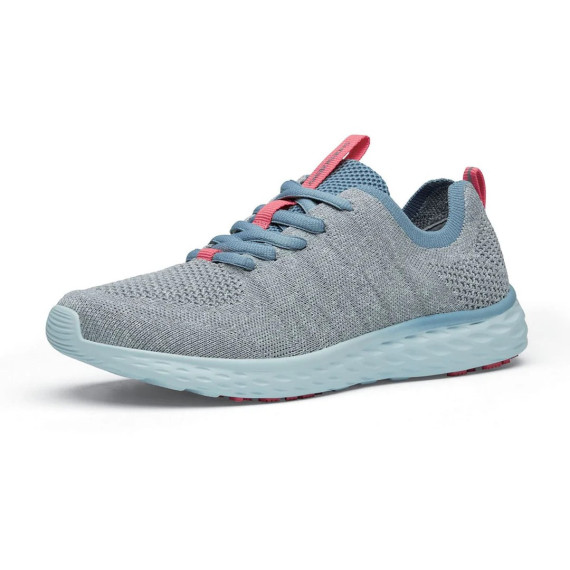 Calçado desportivo leve para mulher entressola de espuma Featherlight EVERLIGHT GRAY/BLUE/CORAL SHOES FOR CREWS