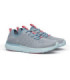 Lightweight athletic footwear for women Featherlight foam midsole EVERLIGHT GRAY/BLUE/CORAL SHOES FOR CREWS