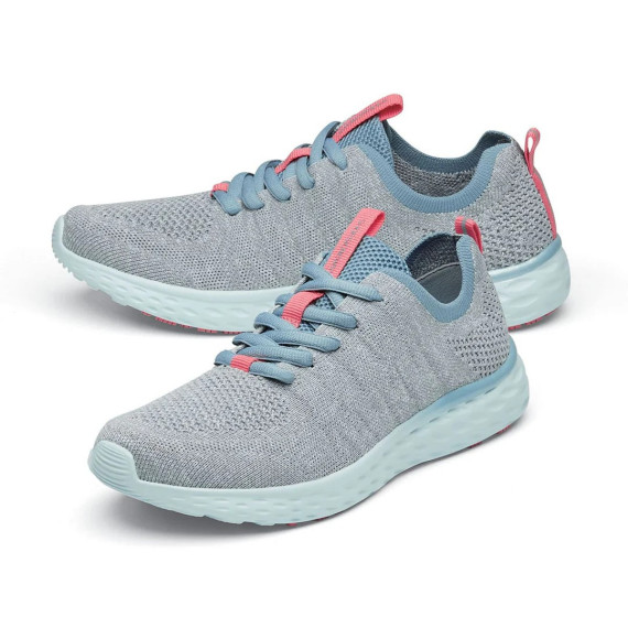 Calzature sportive leggere per donna con intersuola in schiuma Featherlight EVERLIGHT GRAY/BLUE/CORAL SHOES FOR CREWS
