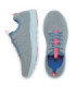 Chaussures de sport légères pour femmes semelle intermédiaire en mousse Featherlight EVERLIGHT GRAY/BLUE/CORAL SHOES FOR CREWS
