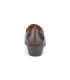 Damenbraune elegante Schuhe, niedriger Absatz ENVY III BROWN SHOES FOR CREWS