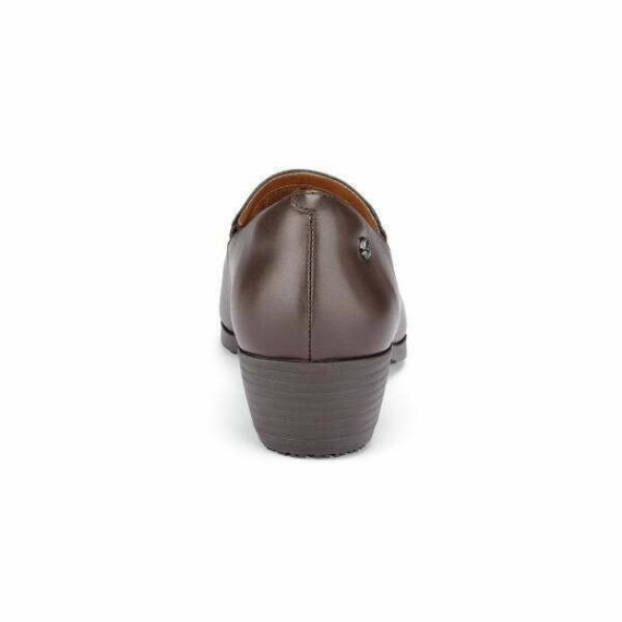 Calzature eleganti da donna marroni, tacco basso ENVY III BROWN SHOES FOR CREWS