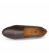 Damenbraune elegante Schuhe, niedriger Absatz ENVY III BROWN SHOES FOR CREWS