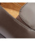 Damenbraune elegante Schuhe, niedriger Absatz ENVY III BROWN SHOES FOR CREWS