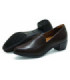 Calzature eleganti da donna marroni, tacco basso ENVY III BROWN SHOES FOR CREWS