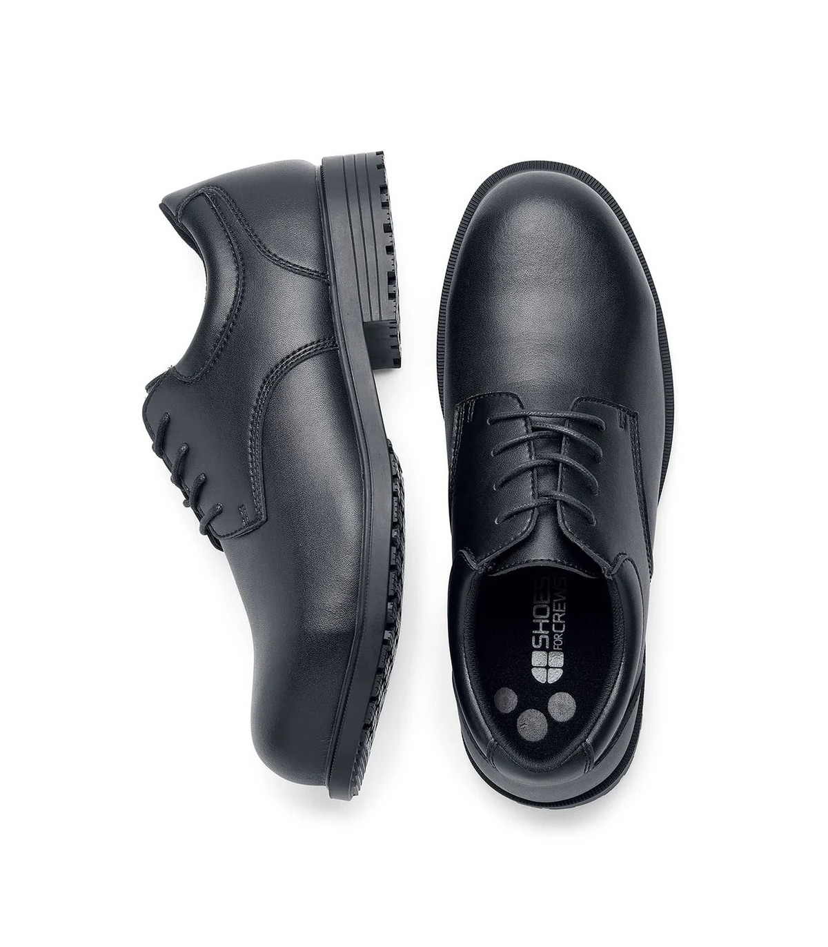 CAMBRIDGE ST II black non-slip black safety shoe with steel tip EN ISO ...
