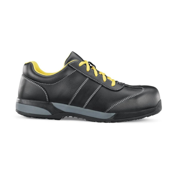 Herren Schuhe Stil und Sicherheit CLYDE in Schwarz - Größen 38 bis 47 - Shoes for Crews Pro