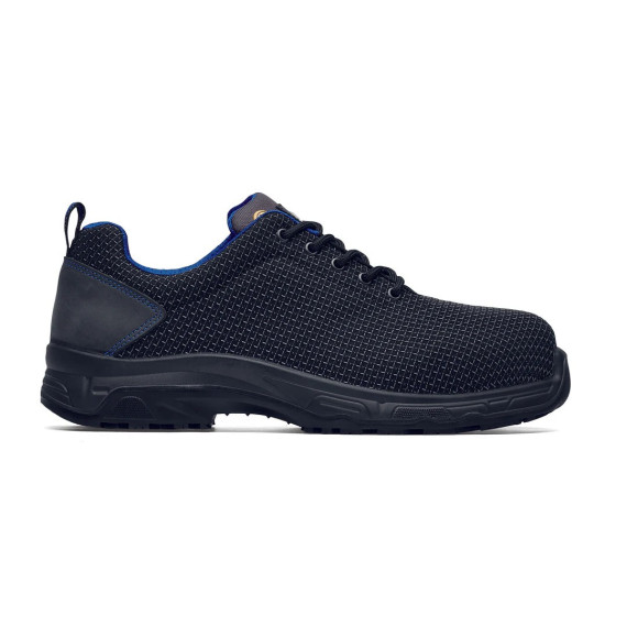 Schwarzer rutschfester Sicherheitsstiefel ESD mit Verbundzehen, ölbeständig, Shoes for Crews Pro