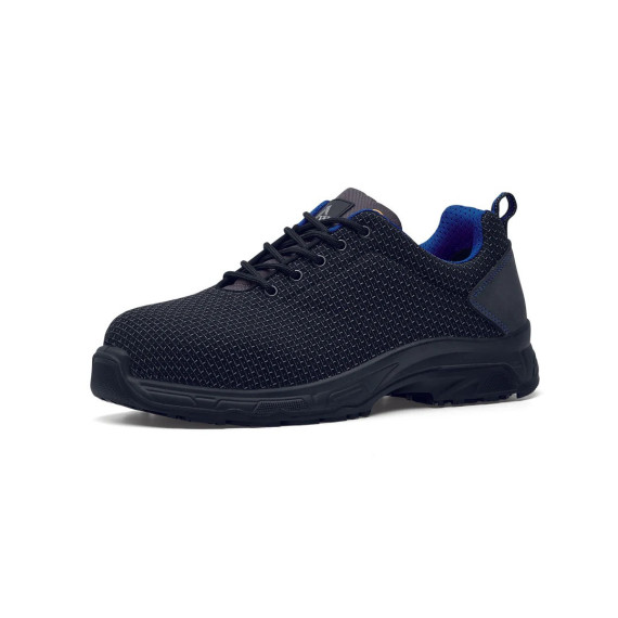 Scarpa di sicurezza nera antiscivolo ESD con punta in composito resistente all'olio e al carburante Shoes for Crews Pro