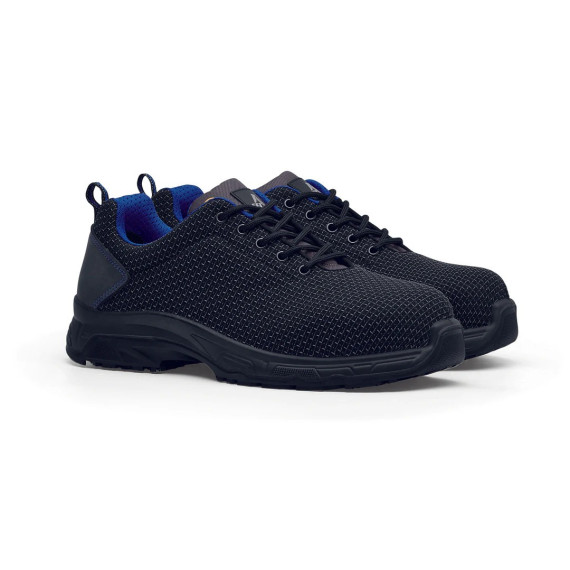 Composite Toe Sliding Resistant Noir Chaussures de sécurité pour équipages Pro