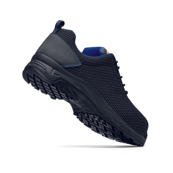 Schwarzer rutschfester Sicherheitsstiefel ESD mit Verbundzehen, ölbeständig, Shoes for Crews Pro