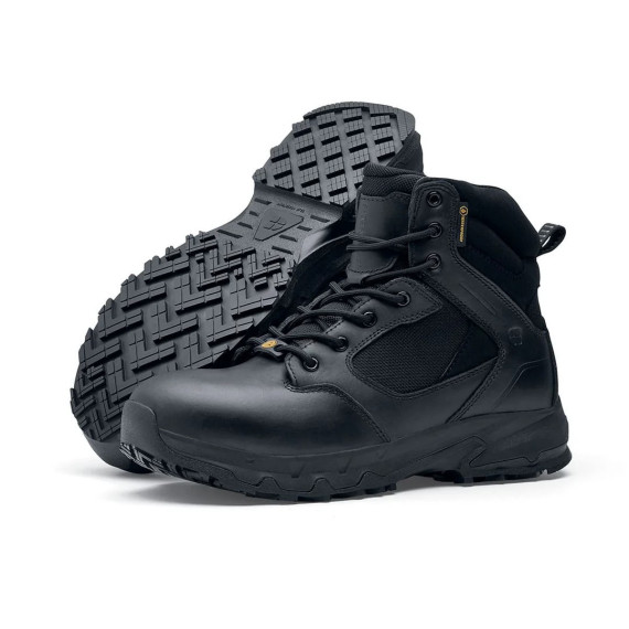 Bota de trabalho militar cor preta Tripguard DEFENSE MID SHOES FOR CREWS