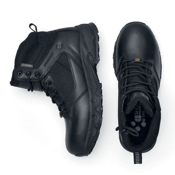 Bota de trabalho militar cor preta Tripguard DEFENSE MID SHOES FOR CREWS