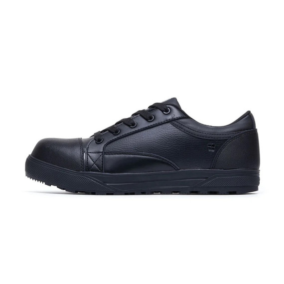 Unisex safety footwear, comfortable and athletic FERGUS in black - Sizes 36 to 48 - Shoes for Crews Pro