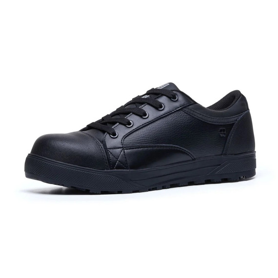 Unisex safety footwear, comfortable and athletic FERGUS in black - Sizes 36 to 48 - Shoes for Crews Pro