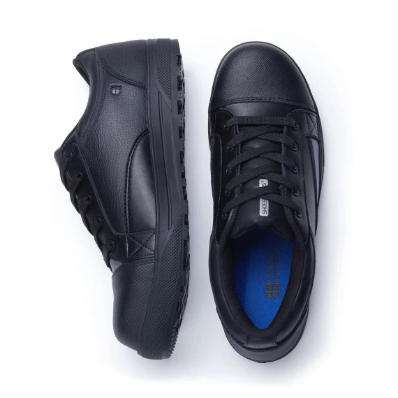 Unisex safety footwear, comfortable and athletic FERGUS in black - Sizes 36 to 48 - Shoes for Crews Pro
